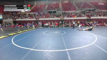 126 lbs Round 1 (16 Team) - Falco Martinez, Canyon Randall vs Achilles Trevino, Mission Sharyland