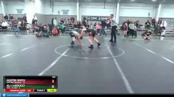 130 lbs Round 2 (4 Team) - Eli Carducci, Bull Island vs Austin Smith, Daytrip Orange