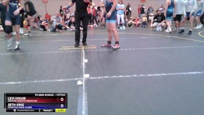 117/125 Round 3 - Seth King, Mountain Home Flyers vs Levi House, Greater Heights Wrestling