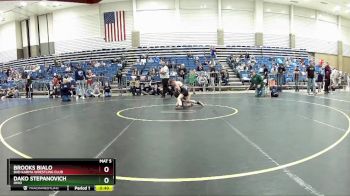 62 lbs Cons. Round 3 - Brooks Bialo, Bad Karma Wrestling Club vs Dako Stepanovich, Ohio