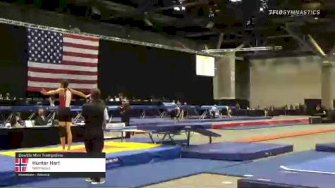 Hunter Hart - Double Mini Trampoline, Northstars - 2021 USA Gymnastics Championships