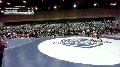 157 lbs Semifinal - Chris Anguiano, Millikan vs Chase Young, Del Oro