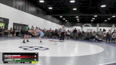 80 lbs Round 3 - Colton Wiseman, Ohio Gold vs D Angelo Chavez, Untouchables