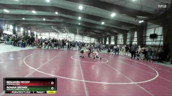 75 lbs Cons. Semi - Benjamin McCoy, American Fork vs Rowan Brown, Wasatch Wrestling Club