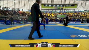 Luis Felipe Da Silva Ribas vs David Aguiar Dos Santos 2026 Brasileiro Jiu-Jitsu IBJJF