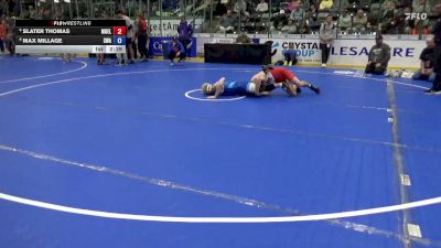 132 lbs Champ. Rd Of 16 - Slater Thomas, Moyer Elite vs Max Millage, Sebolt Wrestling Academy