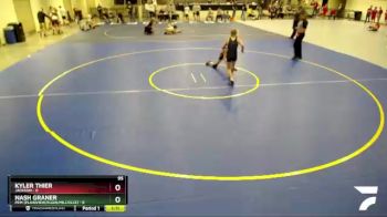 95 lbs Finals (8 Team) - Kyler Thier, Jackson vs Nash Graner, PEM (Plainview/Elgin/Millville)