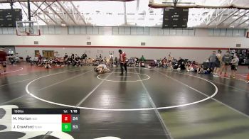 150 lbs Semifinal - Mj Morton, Indiana Outlaws Black vs Jacob Crawford, Team Gotcha