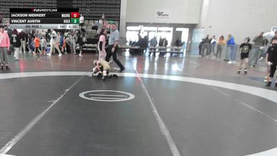 49 lbs Rr Rnd 1 - Jackson Merkert, Mat Assassins - ESE vs Vincent Austin, All I See Is Gold Academy - ESE
