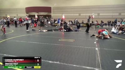 125 lbs Round 2 (6 Team) - Carson Humphrey, Copperheads vs Tristan Holt, Team Gotcha