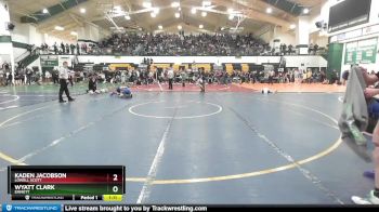 105 lbs Champ. Round 2 - Kaden Jacobson, Lowell Scott vs Wyatt Clark, Emmett