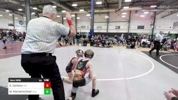 66 lbs Rr Rnd 1 - Alsea Goldsby, Mat Demon WC vs Waylon Manderscheid, Legacy Elite
