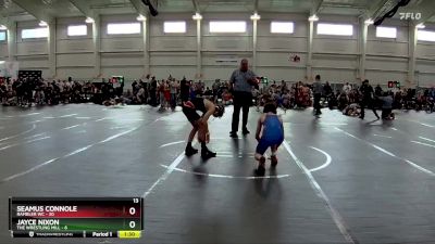 100 lbs Round 5 (10 Team) - Seamus Connole, Rambler WC vs Jayce Nixon, The Wrestling Mill