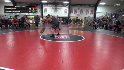 285 lbs 11th Place Match - Eli Mcgriff, PCM, Monroe vs Brantyn Sieren, Pekin