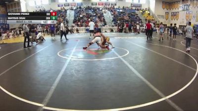 138 lbs Cons. Round 3 - Mateus Sgai, Maximum Performance vs Giovanni Perez, Dunedin High School