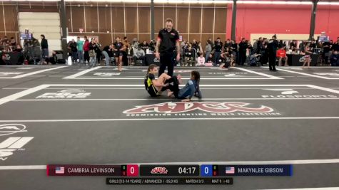 Makynlee Gibson vs Cambria Levinson 2026 ADCC Portland Open