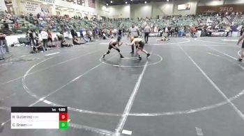 106 lbs Consi Of 8 #2 - Ricky Gutierrez, Yerington Lions WC vs Connor Green, USA Gold