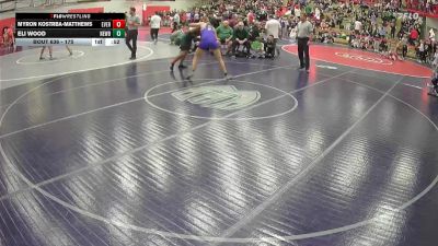 175 lbs Cons. Round 2 - Myron Kostrba-Matthews, Evergreen vs Eli Wood, Newberg