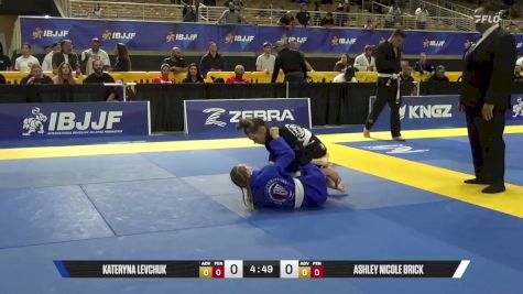 Ashley Nicole Brick vs Kateryna Levchuk 2026 Pan Jiu Jitsu IBJJF Championship