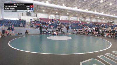 132 lbs Lucas Stirling, Wyoming vs Kaius Rivera, Montana