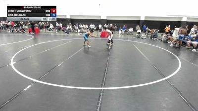 120 lbs Brett Crawford, New York vs Koa DeLoach, Florida