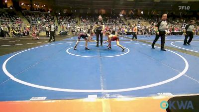 95 lbs Consi Of 4 - Shiloh Anno, Hurricane Wrestling Academy vs Josie Penn, Chandler Takedown Club