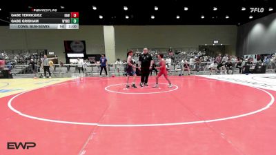113 lbs Cons. Sub-semis - Gabe Terriquez, Raw vs Gabe Grisham, Willard Youth Wrestling Club