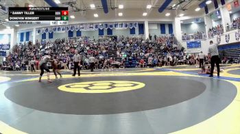 190 lbs Champ. Round 2 - Donovin Wingert, Sandusky vs Danny Tiller, Berkshire