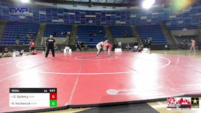 190 lbs Final - Owen Sjoberg, Askren Wrestling Academy vs Robert Kucharczk, Spartan RTC@LHP