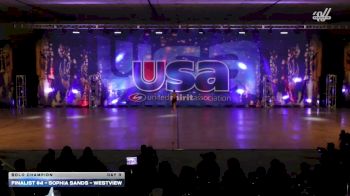 Finalist #4 - Sophia Sands - Westview [2026 Solo Champion Day 3] 2026 USA Dance Nationals