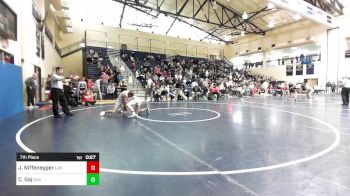 138 lbs 7th Place - Jake Niffenegger, Cincinnati LaSalle vs Collin Gaj, Quakertown