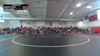 170 lbs Champ. Round 2 - Kennedy Koster, Central JG JV vs Annika Jandro, Fort Lupton