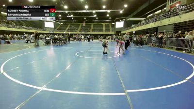 Semifinal - Aubrey Krantz, Newark vs Saylor Mashura, Estell Manor