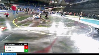 150 lbs 5th Place Match - Wyatt Dye, Camas Wrestling Club vs Hayden Miller, Big Cat Wrestling Club