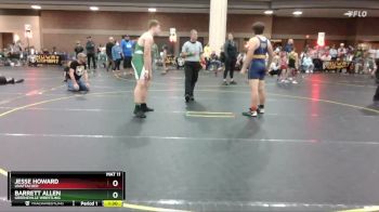 195 lbs Round 1 - Barrett Allen, Greeneville Wrestling vs Jesse Howard, Unattached