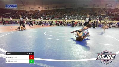 86 lbs Round Of 16 - Kaylor Jones, Lions Wrestling Academy vs Rhett Hardy, Standfast