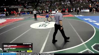 Quarterfinal - Brek Thompson, Battle Creek vs Roman Kolbet, Gibbon