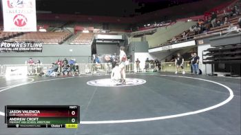 175 lbs Cons. Round 4 - Jason Valencia, Club Lucha Wrestling vs Andrew Croft, Fremont High School Wrestling