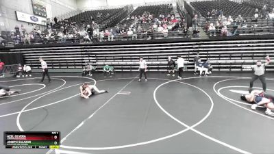 116 lbs Quarterfinal - Azel Olvera, Jordan High School vs Joseph Salazar, Syracuse High School