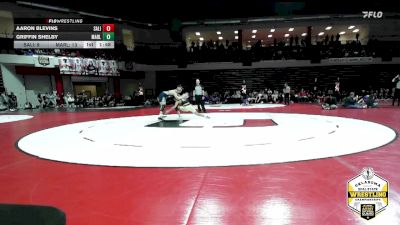 126 lbs Semifinals (8 Team) - Aaron Blevins, SALINA vs Griffin Shelby, MARLOW