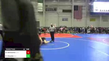 170 lbs Quarterfinal - Ryland Whitworth, Genesis vs Chris Drayton, High Desert Jets