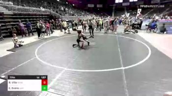 73 lbs Semifinal - Brody Villa, Pomona Elite vs Easton Evans, LSRV Mat Rats