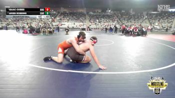 B5A-215 lbs Quarterfinal - Isaac Cobbs, Duncan vs Aiven Robbins, Coweta
