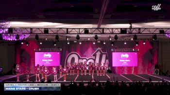 Maine Stars - Crush [2026 L1 Youth - D2 - Medium Day 1] 2026 One Up Grand Nationals