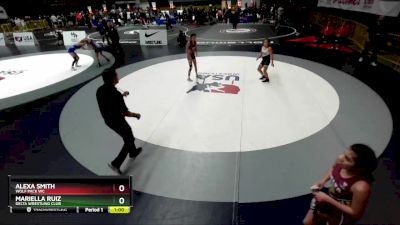 93 lbs Round 1 - Alexa Smith, Wolf Pack WC vs Mariella Ruiz, Delta Wrestling Club