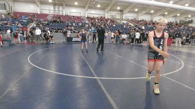 92 lbs Cons. Sub-semis - Cruz Armstrong, Sublime Wrestling Academy vs James Dean, Betterman Elite Wrestling