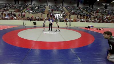 48 lbs Semifinal - Attley Stevens, Level Up Wrestling Center vs Isaak Daniel, Rabbit Wrestling Club