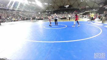 3A 152 lbs Cons. Round 2 - Carlos Garcia, Cascade (Everett) vs Rixen Daley-Ka`aihue, Silas