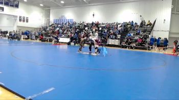 138 lbs Cons. Round 3 - Jeremiah Baez, Oak Grove HS vs Hayden Hunnings, East Central High School