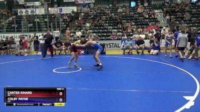 110 lbs 3rd Place Match - Carter Kinard, PA vs Colby Payne, CO